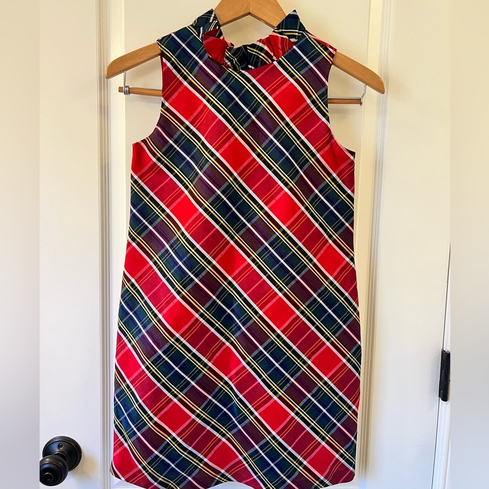 Crown & Ivy plaid shift dress kids’ size 12